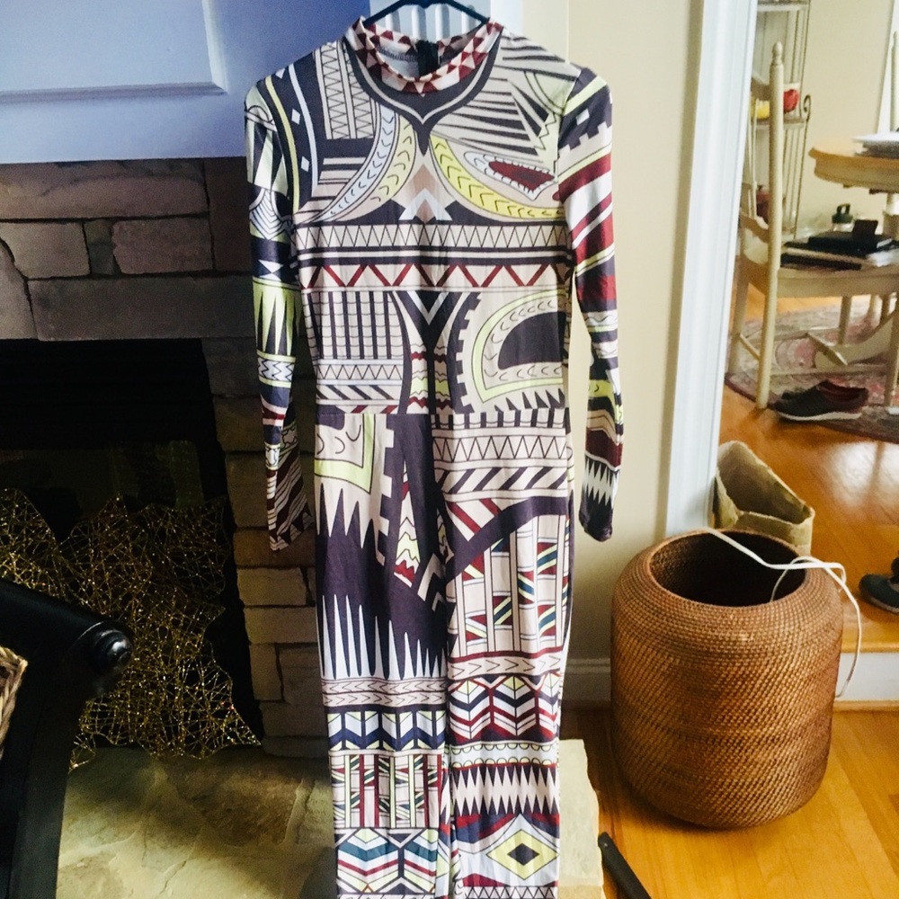 Aztec longsleeve Jumpsuit